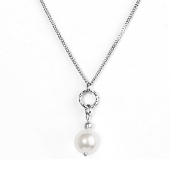 🆕 Dainty Pearl Pendant‎ Necklace Set - Picture 2 of 3
